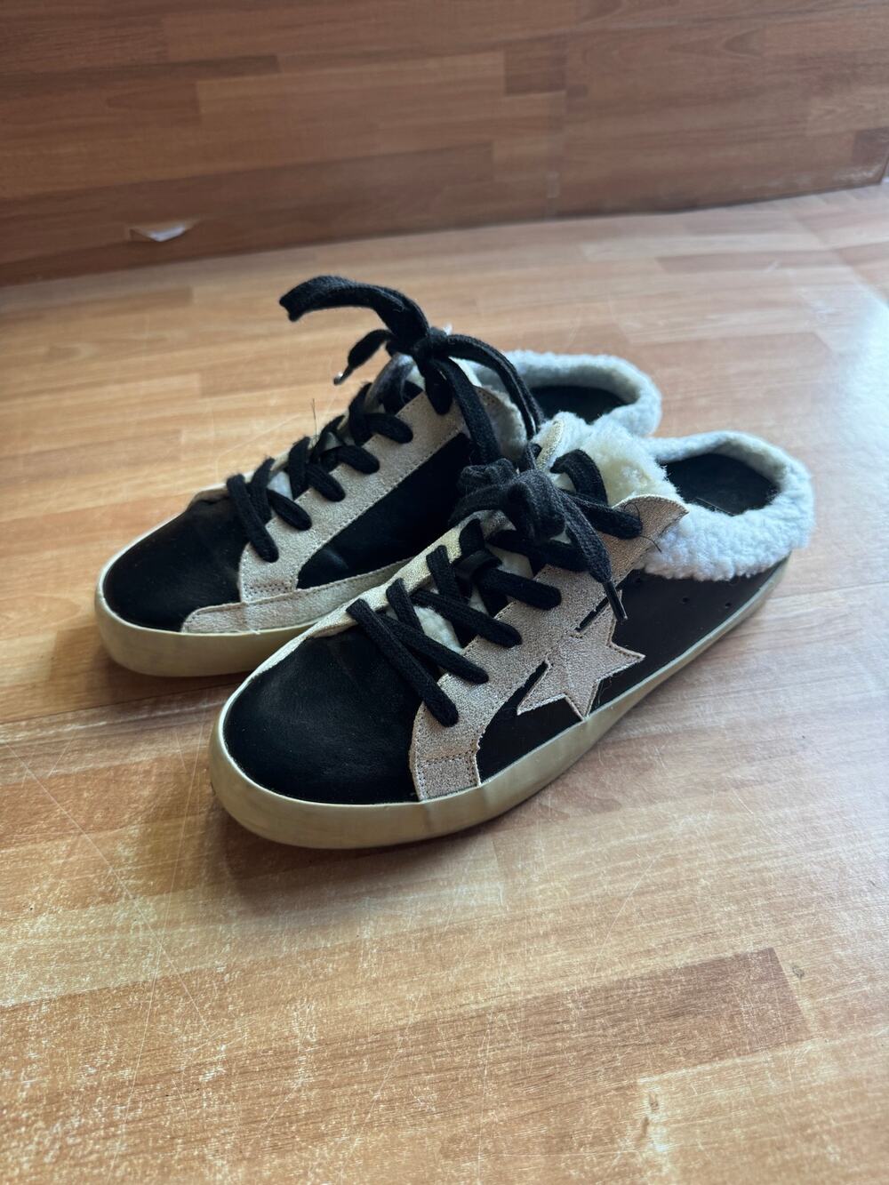 SHUSHOP "Pinah" Star Slip-On Sneaker Mules size 37